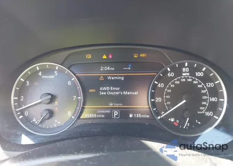 2022 Infiniti Qx55 Luxe Awd from USA, damaged, VIN 3PCAJ5J33NF114543